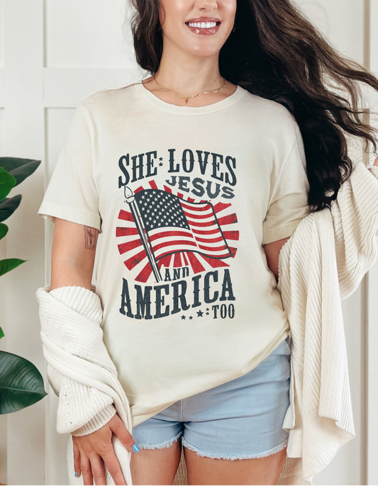 She Love Jesus & America Too!