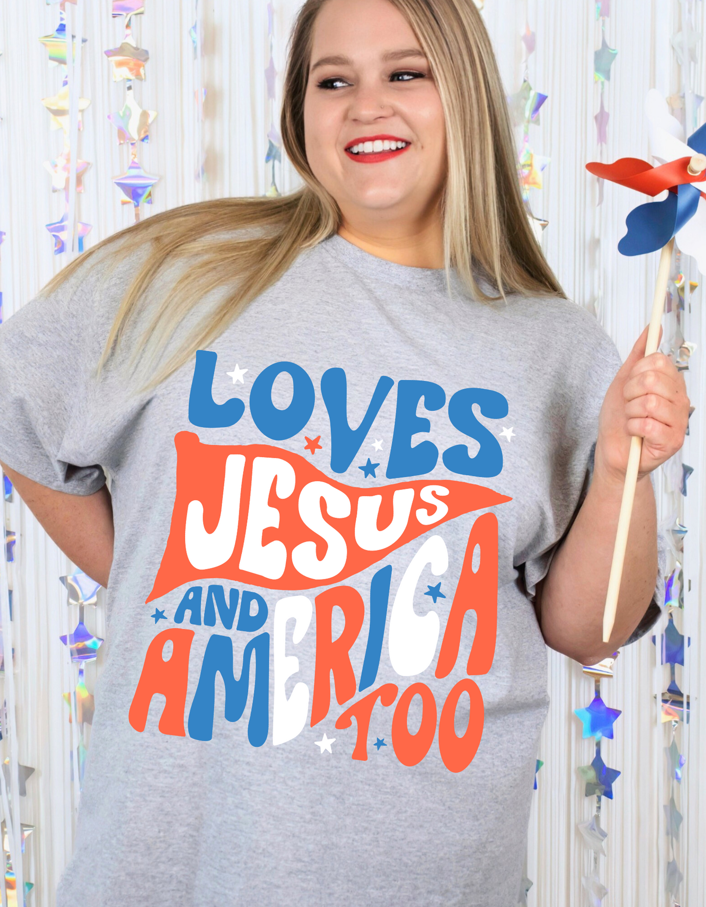 Loves Jesus and America too